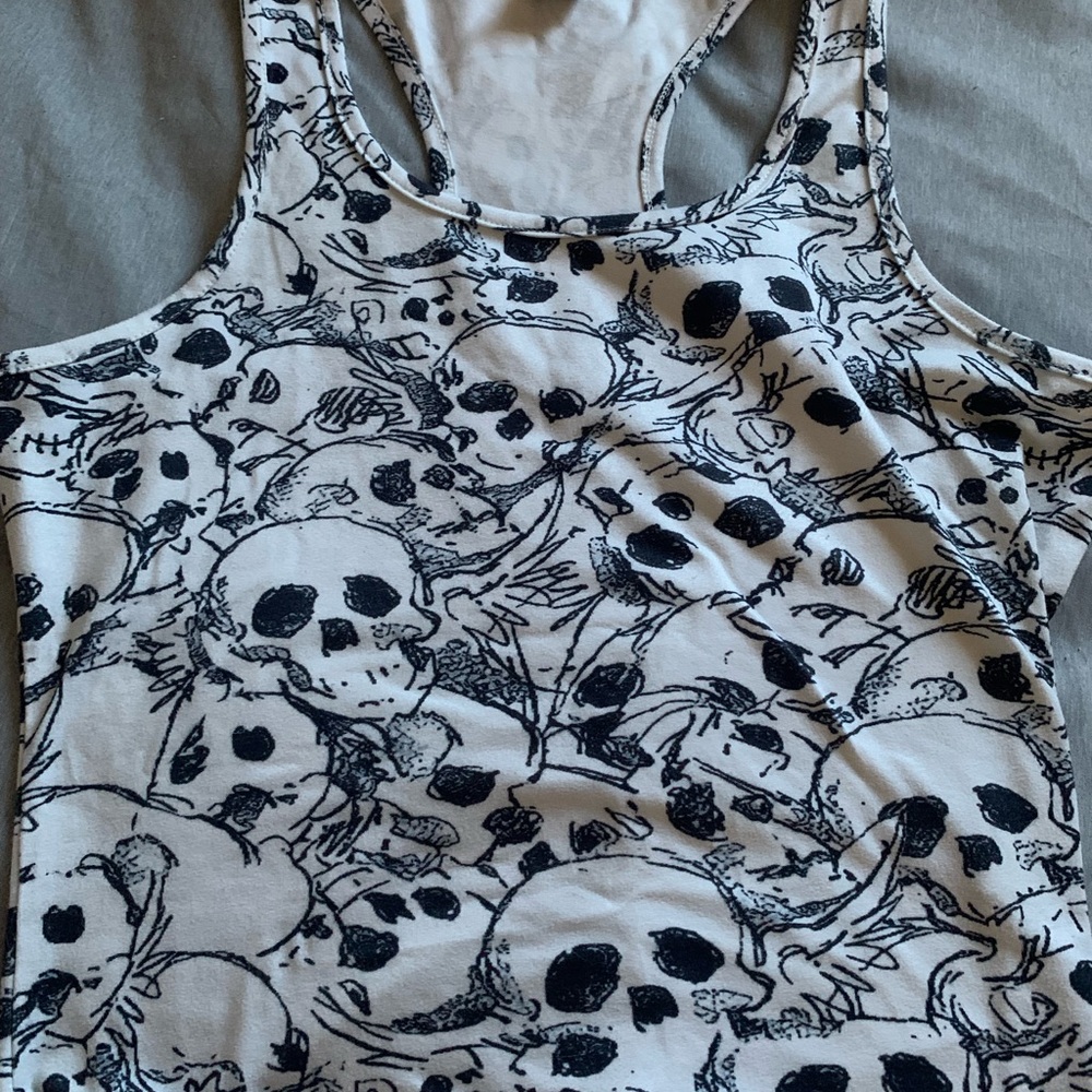 Skeleton tank top